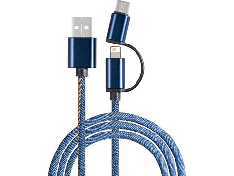 3-in-1 Charging cable - 2 meters