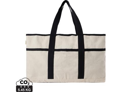 VINGA Volonne AWARE™ recycled canvas beach bag