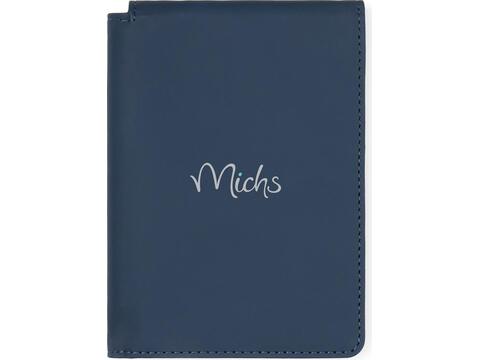 VINGA Baltimore RCS recycled polyester RFID passport cover