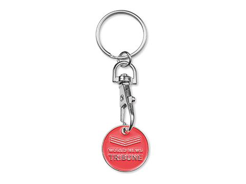 Metal token key chain