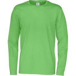 141020_645_R neck LS tee_men_F_green