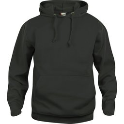 Basic Hoody sweater zwart