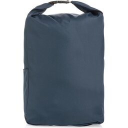 Impact AWARE™ RPET lichtgewicht rolltop rugzak-donkerblauw voorzijde