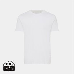 Iqoniq Bryce gerecycled katoen t-shirt wit