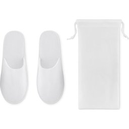 Hotelslipper in pouch bedrukken