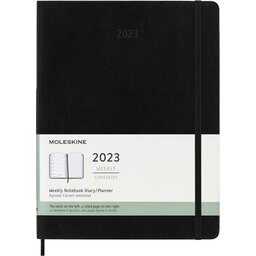 Moleskine 12M wekelijkse planner met zachte kaft