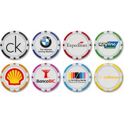 Monaco Poker Chip Ballmarkers