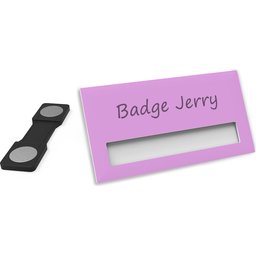 Naambadge Color Roze