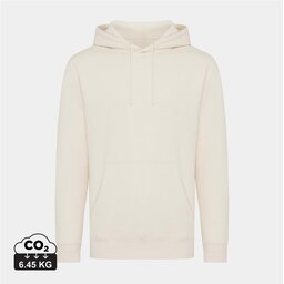 Natural Raw Iqoniq Rila lichtgewicht gerecycled katoen hoodie