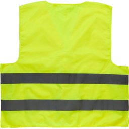 Reflecterend veiligheidsvest HW2 voor volwassenen (XL) -rug