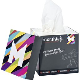 Tissue box met deksel