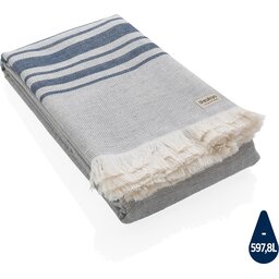 Ukiyo Yumiko AWARE™ Hammam Handdoek 100x180cm-donkerblauw