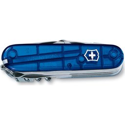 Zakmes Victorinox Swiss Champ transparant blauw