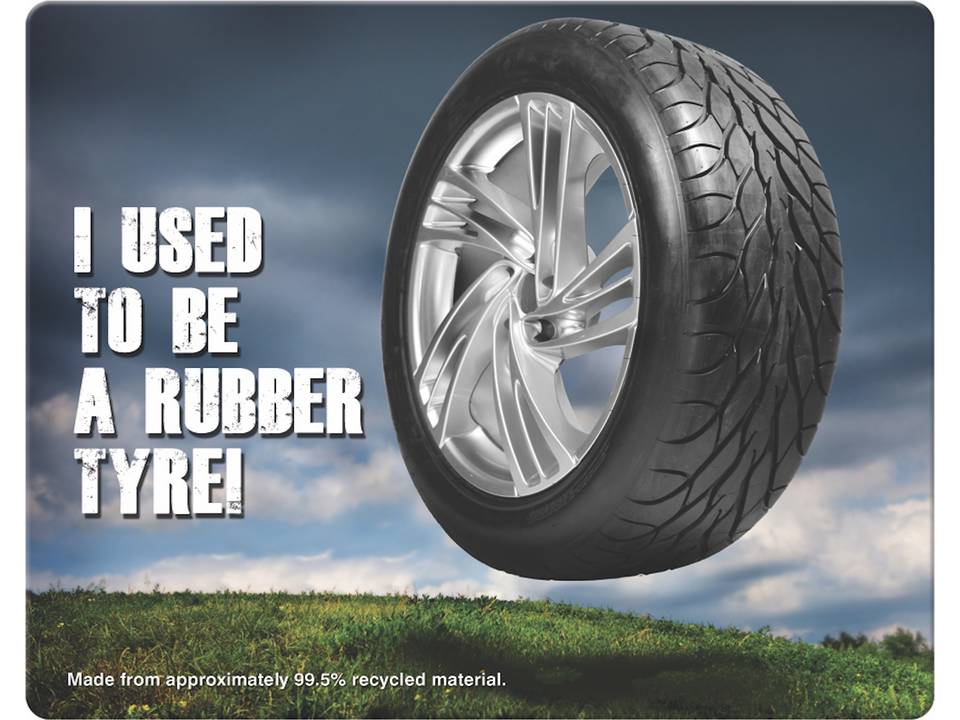 Eco Tyre muismatten