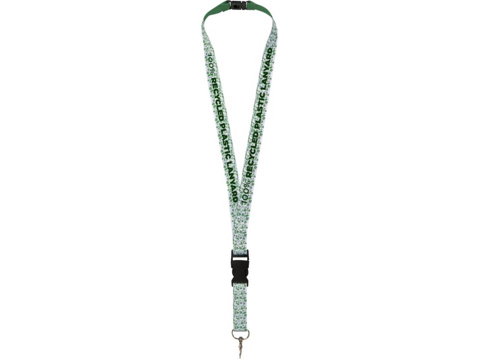 Gerecycled PET full colour design lanyard 