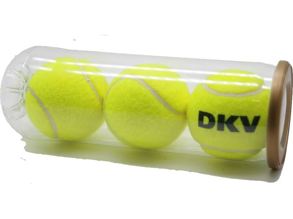 Tennisballen in Tube bedrukken