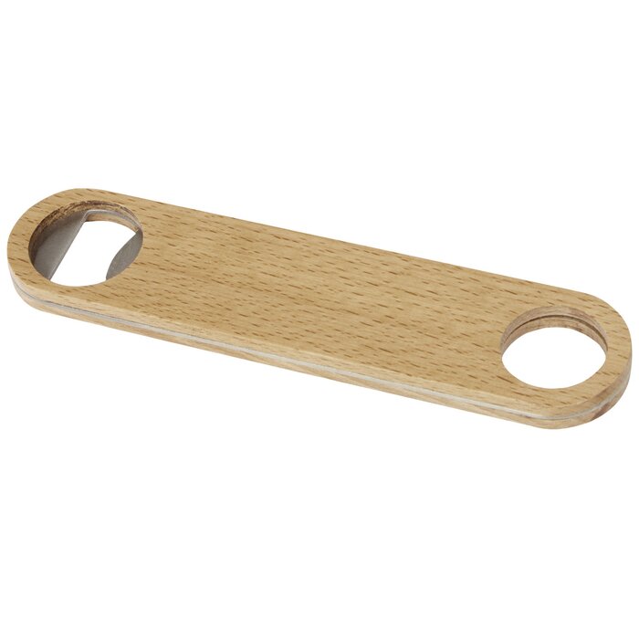 Green Concept houten flesopener met hanger