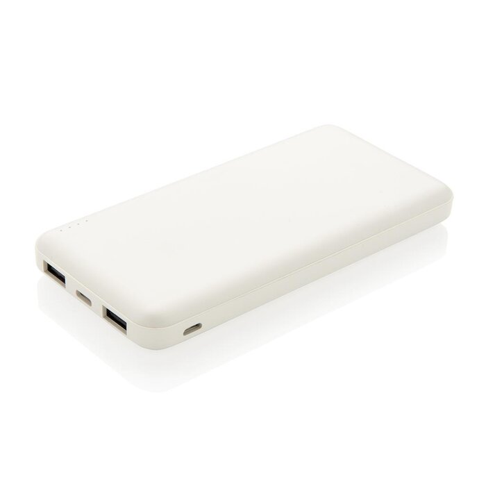 High density 10.000 mAh zakformaat powerbank