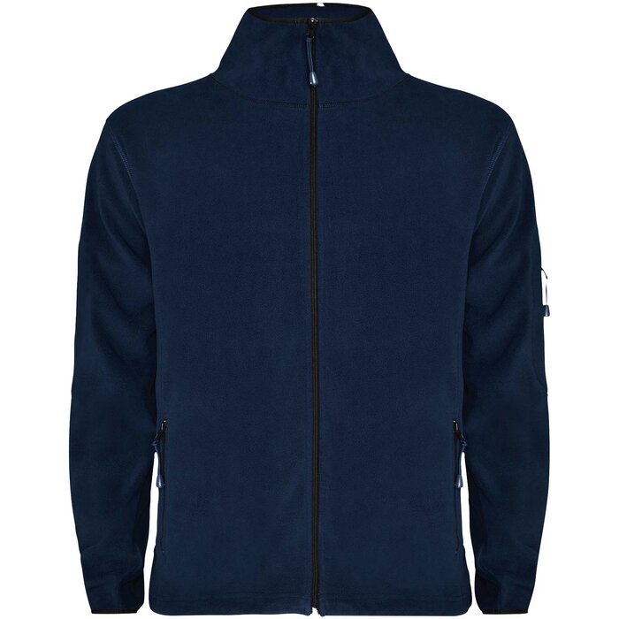 Luciane fleece herenjack met volledige rits