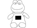 Peluche grenouille 1