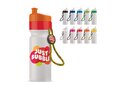 Bouteille de sport avec bord et cordon 750ml