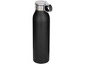 Bouteille d’eau Grom de 650 ml en acier inoxydable recyclé certifié RCS 11