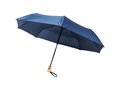 Parapluie en PET recyclé pliable 21" à ouverture/fermeture automatique Bo 24