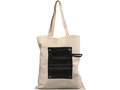 Sac shopping en coton 180 g/m² à rouler boutonné Snap 1