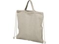 Sac à dos en coton recyclé 150 g/m² Pheebs avec cordon de serrage