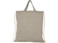 Sac à dos en coton recyclé 150 g/m² Pheebs avec cordon de serrage 3