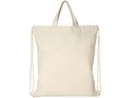 Sac à dos en coton recyclé 210 g/m² Pheebs avec cordon de serrage 3