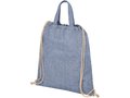 Sac à dos en coton recyclé 210 g/m² Pheebs avec cordon de serrage 12