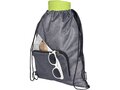 Sac pliable 7 L recyclé avec cordon de serrage Ash 4