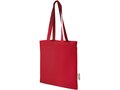 Sac shopping Madras en coton recyclé de 140 g/m2 de 7 L 8