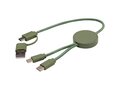 Câble 5 en 1 Citala en plastique recyclé de 30 cm pour la synchronisation des données et la charge rapide de 27 W 17