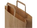 Sac en papier Kraft 80-90 g/m² avec poignées plates, grande taille 8