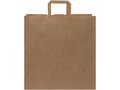 Sac en papier Kraft 80-90 g/m² avec poignées plates, XL 7