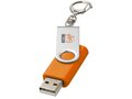 Clé USB rotative avec porte-clés 100