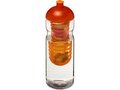 Bidon et infuseur H2O Base® 650 ml avec couvercle dôme 16