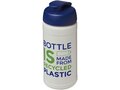 Bouteille de sport Baseline de 500 ml recyclée avec couvercle rabattable 5