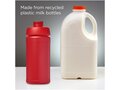 Bouteille de sport Baseline de 500 ml recyclée avec couvercle rabattable 11