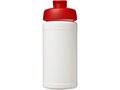 Bouteille de sport Baseline de 500 ml recyclée avec couvercle rabattable 26