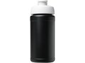 Bouteille de sport Baseline de 500 ml recyclée avec couvercle rabattable 38