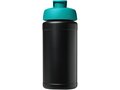 Bouteille de sport Baseline de 500 ml recyclée avec couvercle rabattable 46