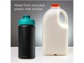 Bouteille de sport Baseline de 500 ml recyclée avec couvercle rabattable 47