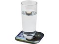 Sous-verre carré Brite-Mat® avec matériau pneu