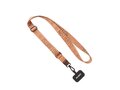 Porte-téléphone bandoulière réglable en tissu tissé sur mesure avec patch en cuir PU embossé – Design entièrement personnalisé 1
