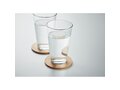 Lot de 6 sous-verres en bambou 1