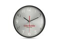 Horloge murale fond argent 2