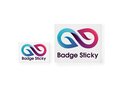 Badges Sticky 88 x 55 mm 5